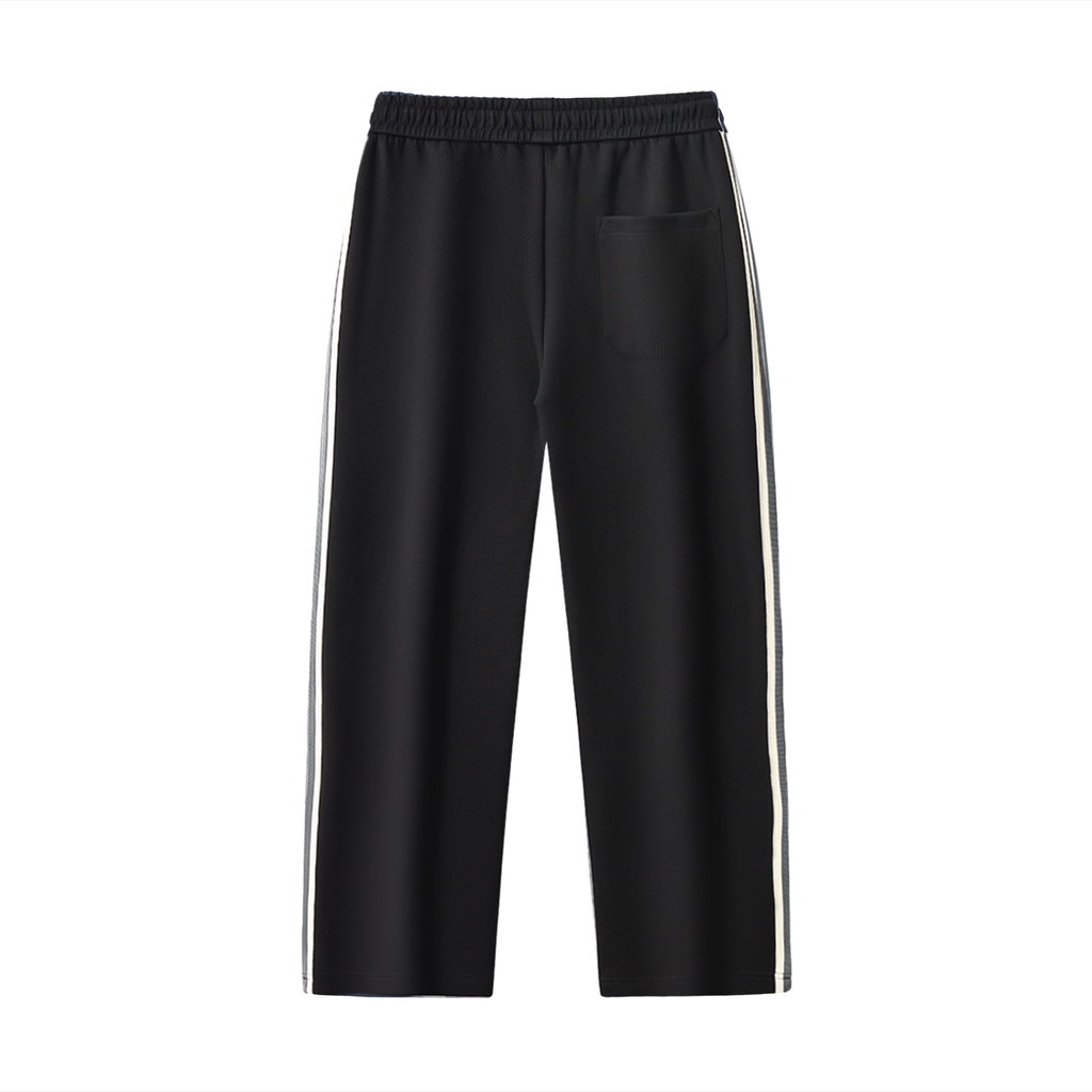 Contrast Side-Stripe Straight-Leg Pants – ATLAS ATHLETICS