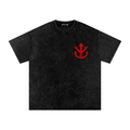 Royal Saiyan Washed Oversized Cotton T-Shirt