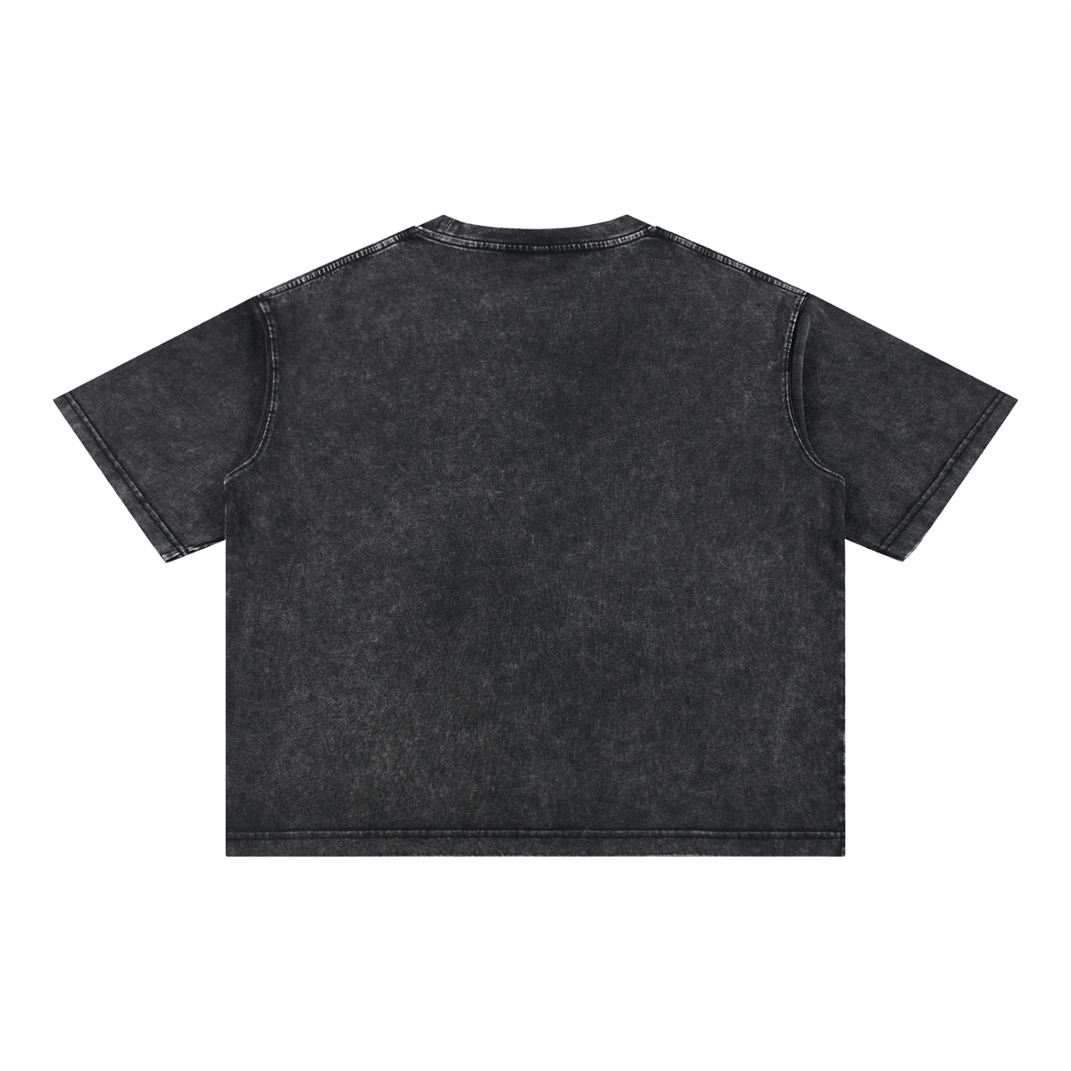 Mineral Wash Boxy Cotton Logo T-Shirt