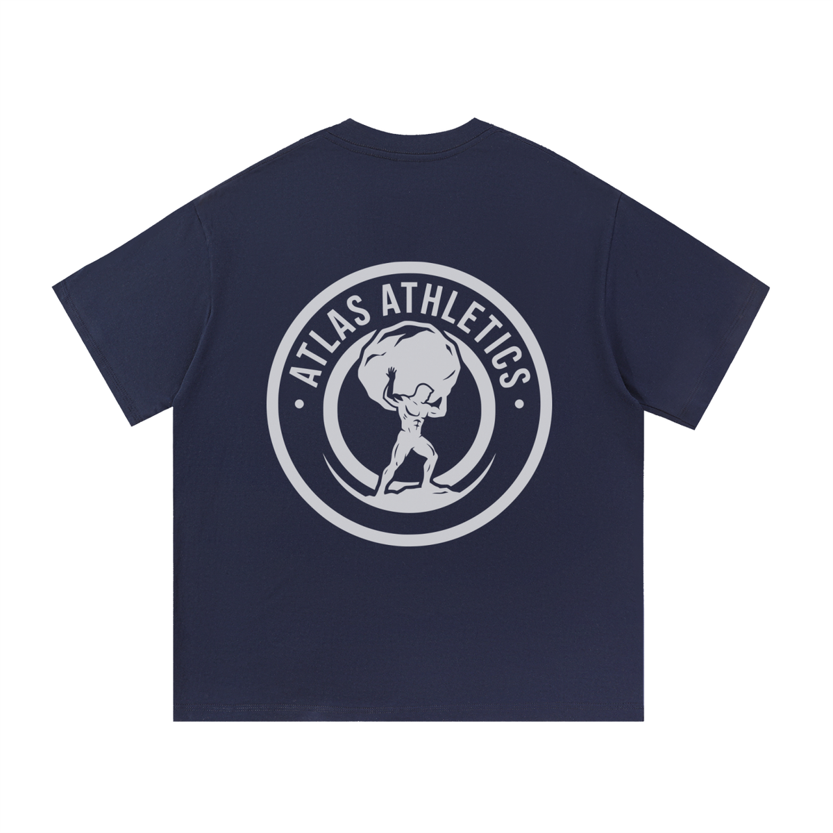 Loose-fit Atlas Cotton Logo Tee