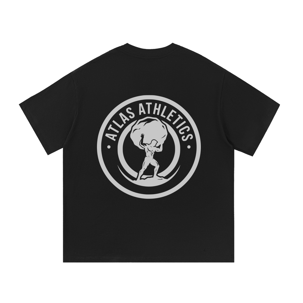 Loose-fit Atlas Cotton Logo Tee