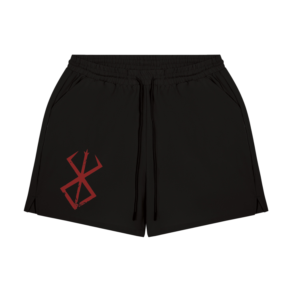 BESERK Graphic Compression-lined Shorts
