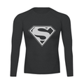 Superman Long Sleeve Compression Shirt