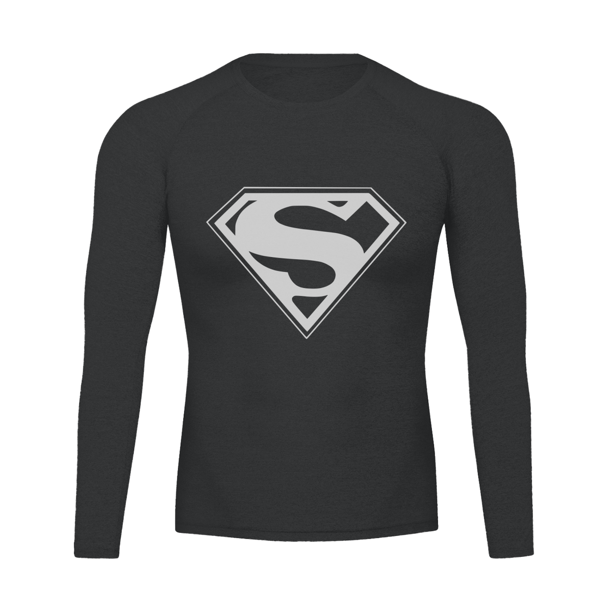 Superman Long Sleeve Compression Shirt